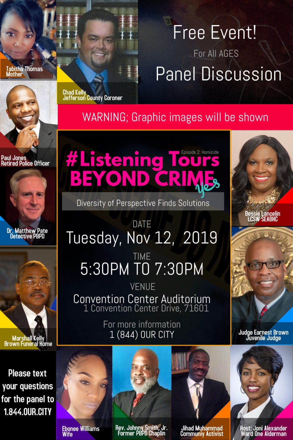 #Listening Tours. Beyond&nbsp;Crime.